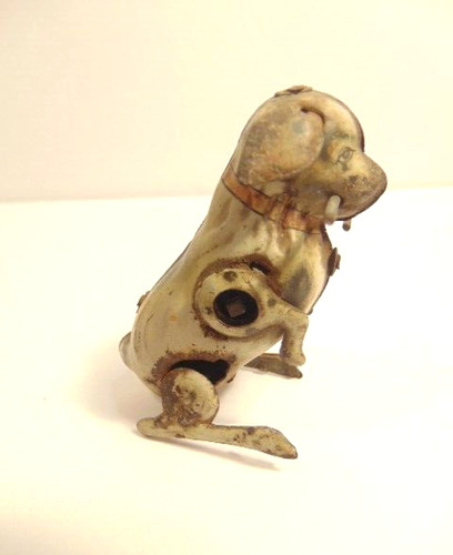 Old small tin wind - old,