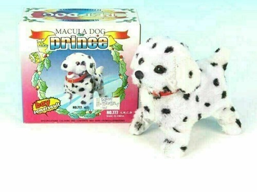 Toy dog barking flip - barking,, sit,