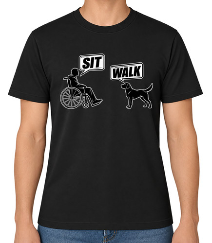 Sit walk funny wheelchair dog - walk,