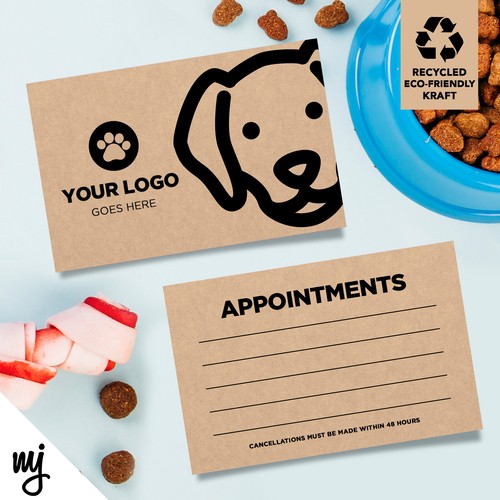 Kraft appointment cards eco - kraft,